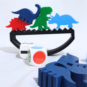 Balancín de Dinosaurios – Juego de Equilibrio y Lógica